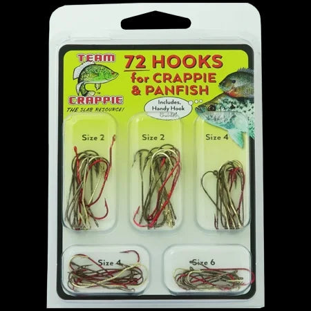 Team Crappie Hook Kit 72 Hooks