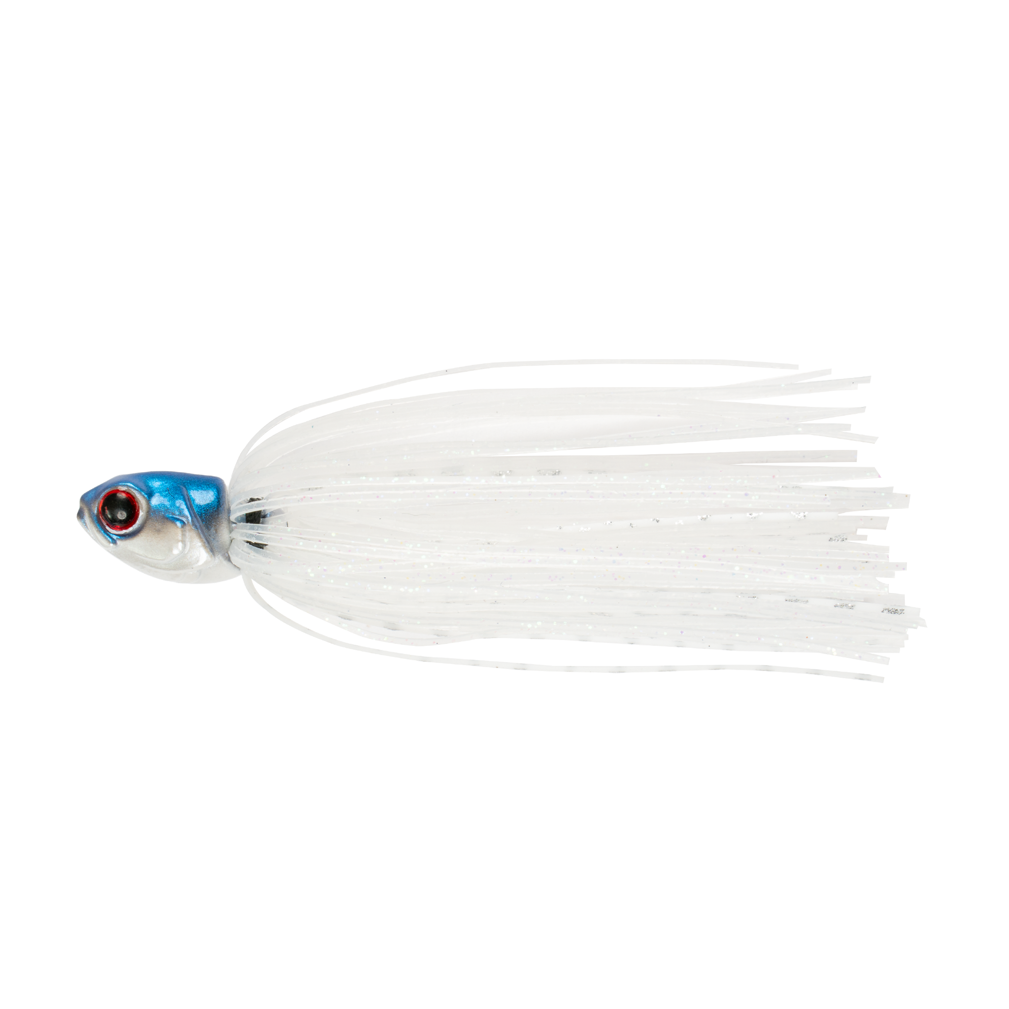 6th Sense Line Through Swim Jig White Ice 0