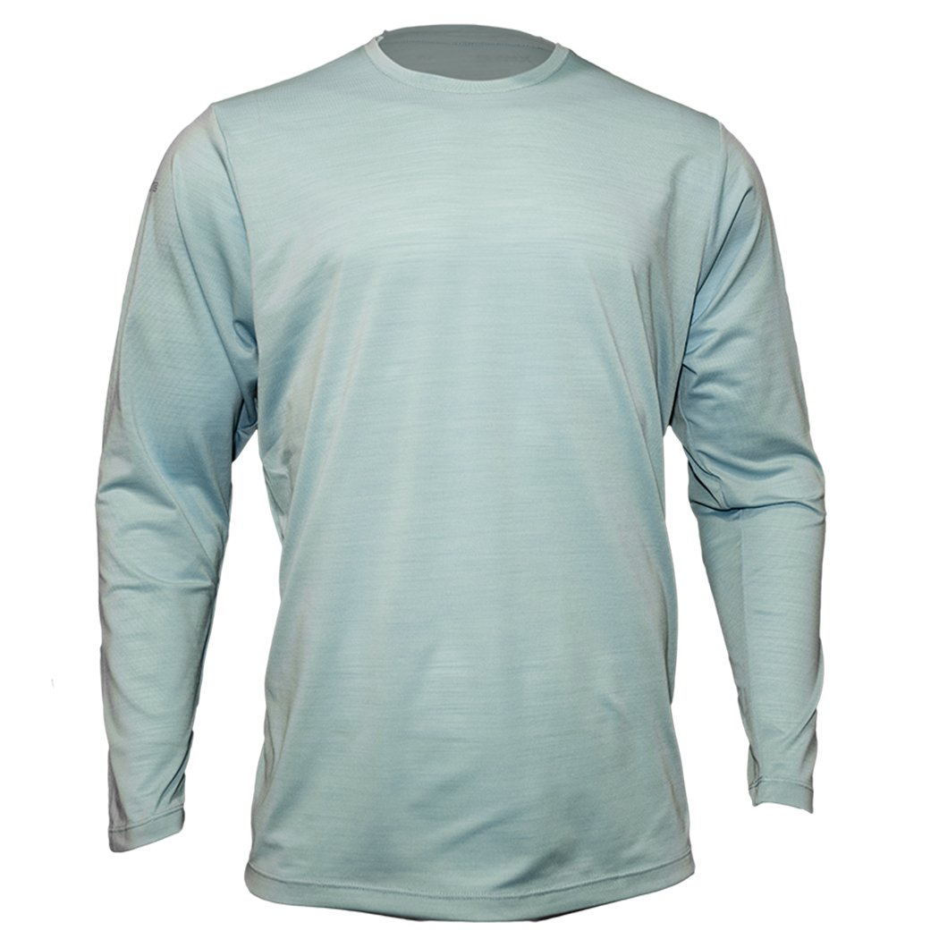 Air-X Performance Long Sleeve Shirt with Repel X Ice Blue