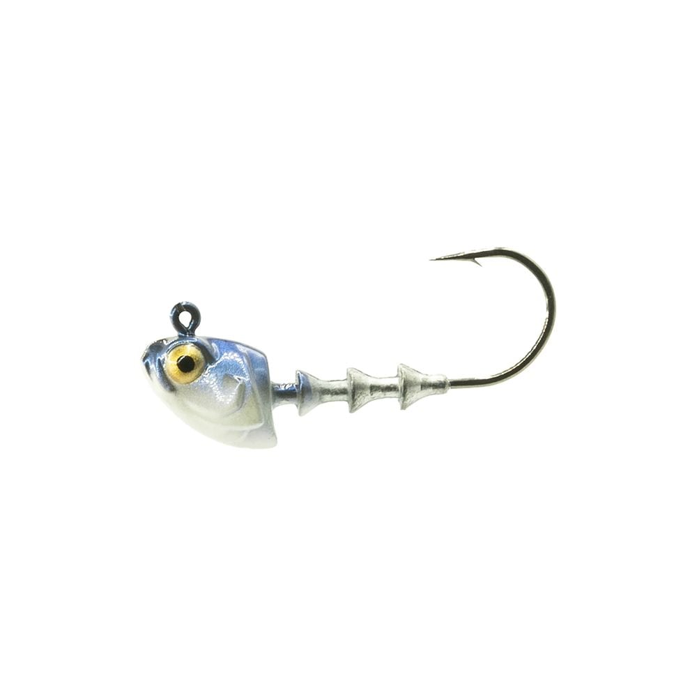 6th Sense Finesse Swimbait Jig Heads 3pk Baby Shad 0