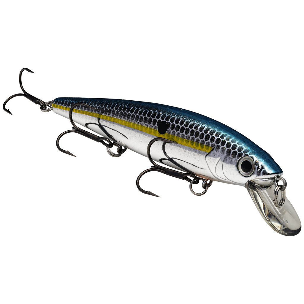 Strike King KVD Jerkbait 300 Chrome Sexy Shad