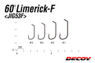 Decoy Jig 53F 60 Degree Limerick Hooks