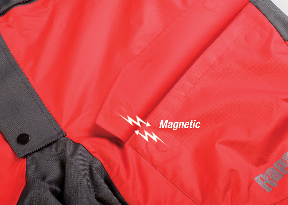 Rapala Rain Bibs Red/Gray