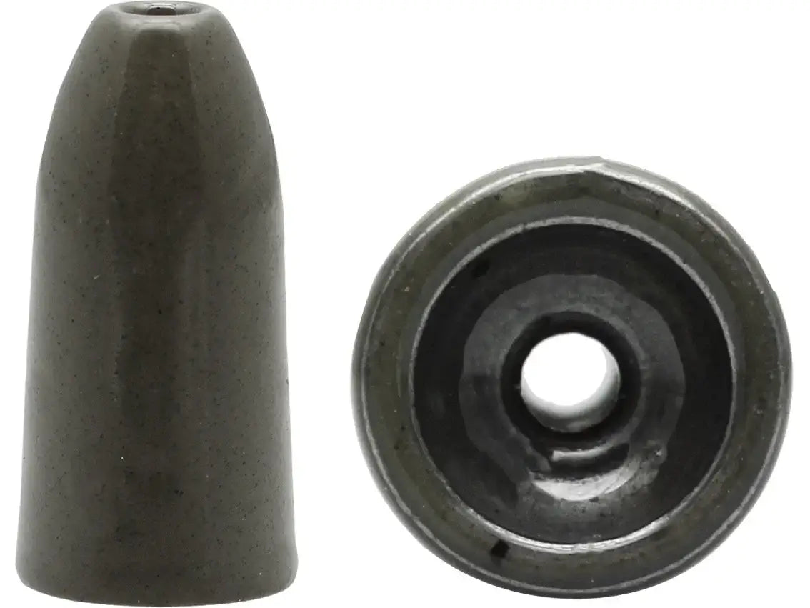 Elite Tungsten Worm Weights Green Pumpkin