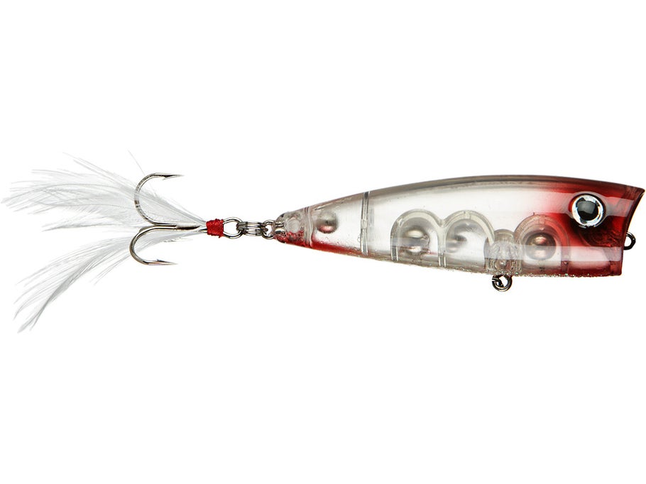 Yellow Magic 1/4 Poppers Ghost Shad