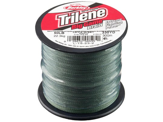 Berkley Trilene Big Game Braided Line Low Vis Green