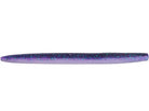 Strike King 3X ElazTech Zero Worm 5" 6pk Purple Haze