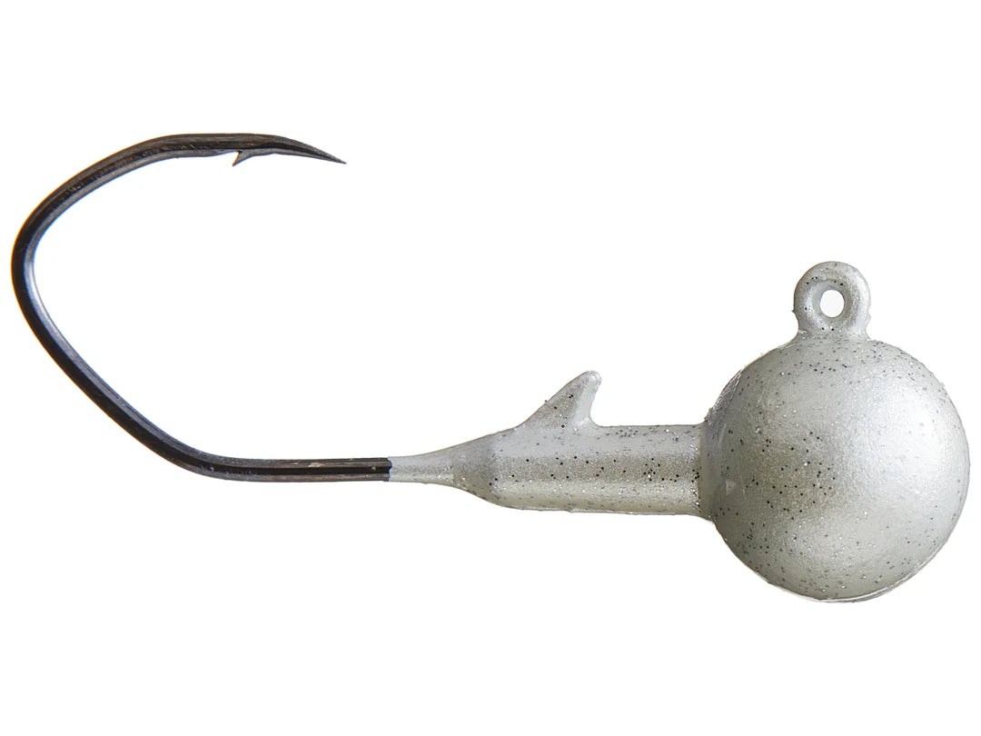 Yum FF Sonar Jig Heads 3pk Pearl
