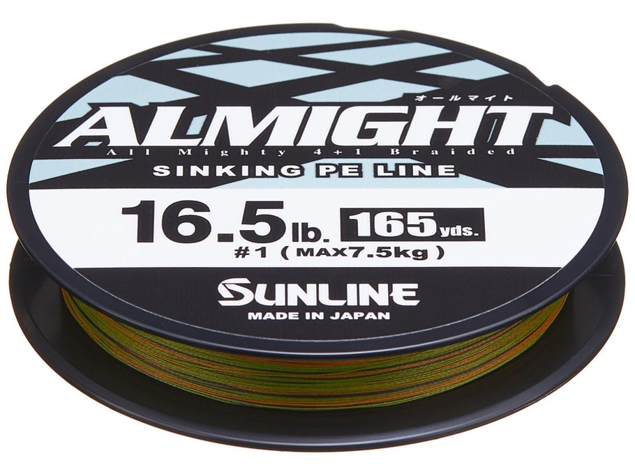 Sunline Almight Sinking PE Braid Olive Camo