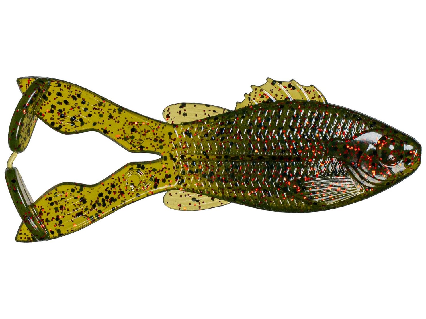 6th Sense BuzzGill 4.0 Creature Bait 6pk Watermelon Red