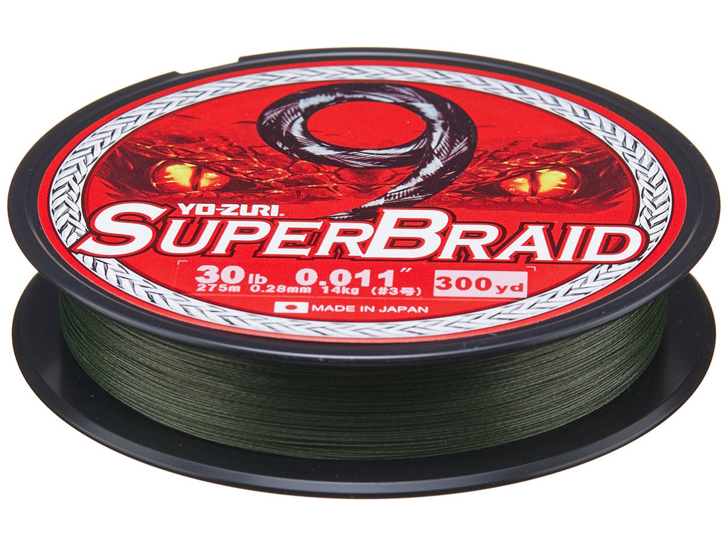 Yo-Zuri Superbraid 9 Dark Green Line
