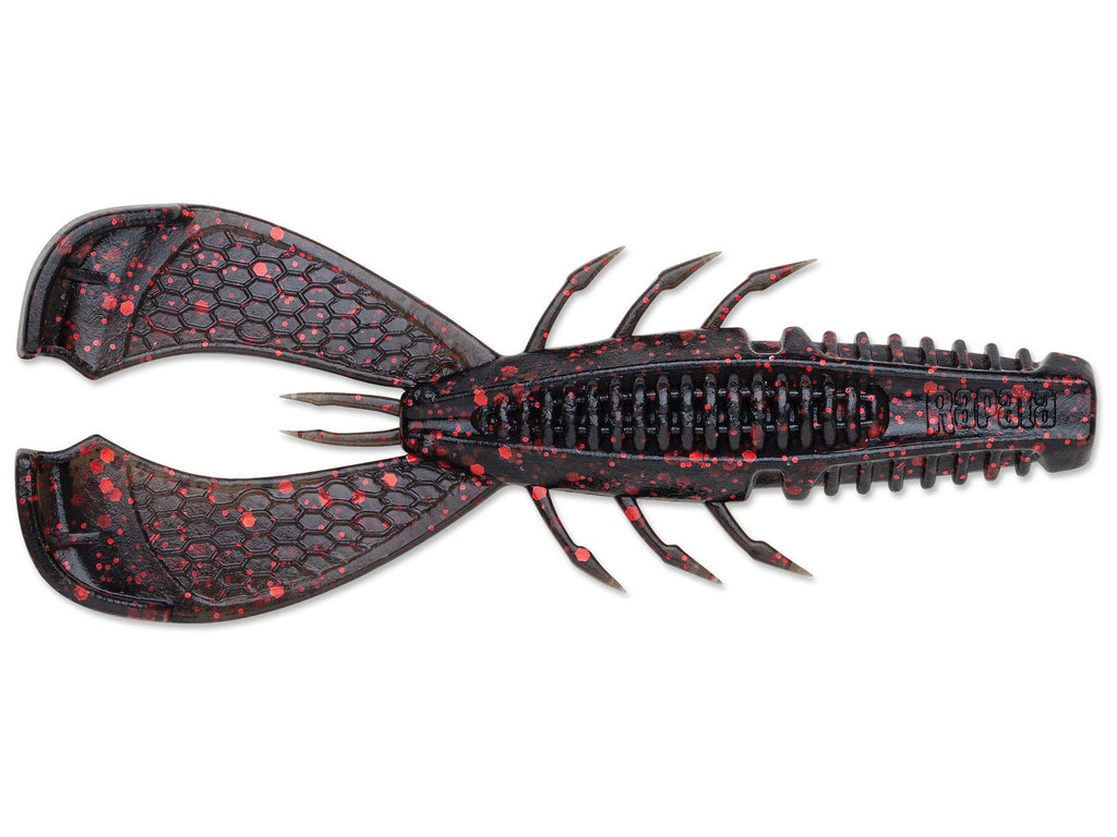 Crush City Cleanup Craw Black Red Flake