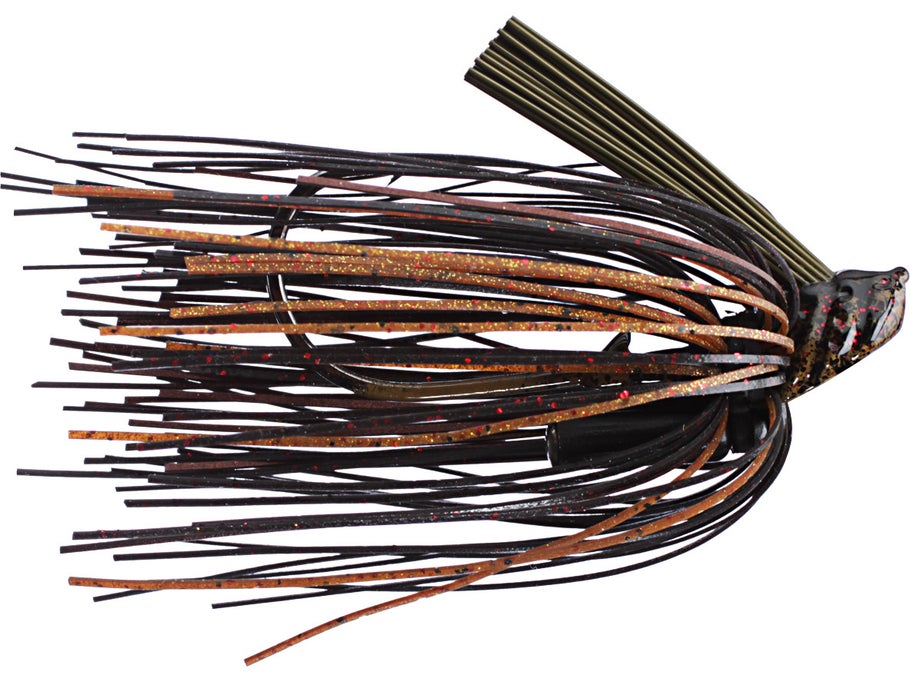 V&M Cliff Pace The Adrenaline Pacemaker Flippin Jig Black Brown Amber