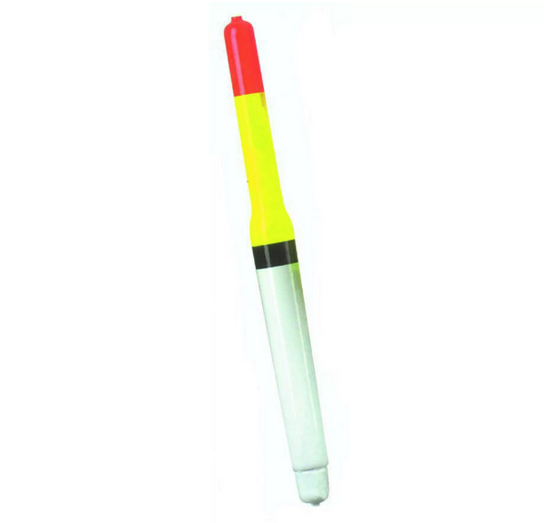 Little Joe Weighted Pole Float Fluorescent Orange/Yellow/White