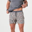 Burlebo Athletic Shorts Classic Deer Camo