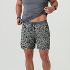 Burlebo Athletic Shorts Retro Duck Camo