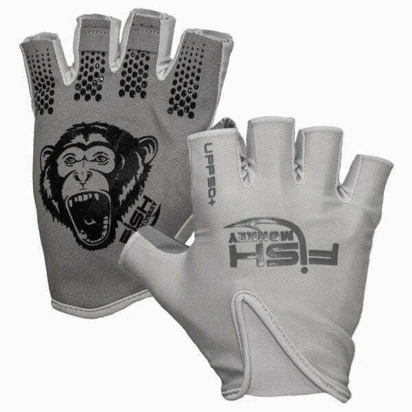 Fish Monkey Stubby Guide Gloves Grey