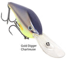 BassMooch Z Boss 06 Crankbaits Gold Digger Chartreuse