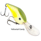 BassMooch Z Boss 22 Crankbaits Yellow Tail Candy