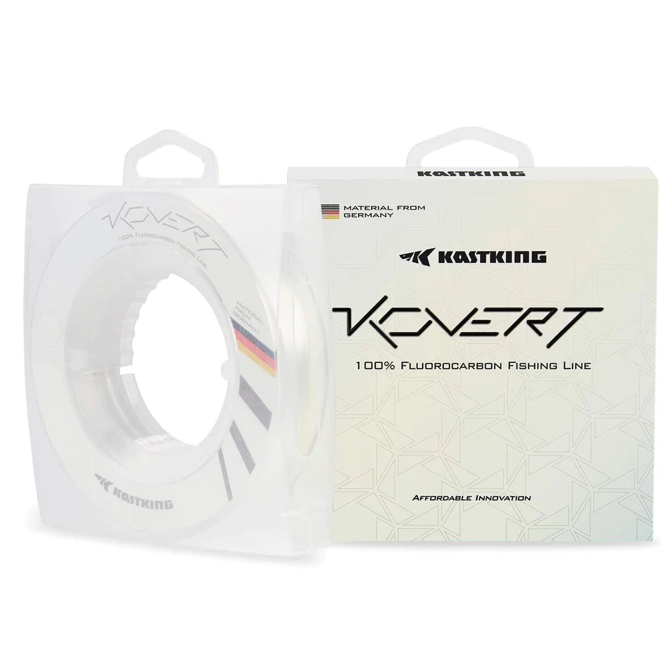 KastKing Kovert 100% Fluorocarbon Fishing Line 200yd Clear