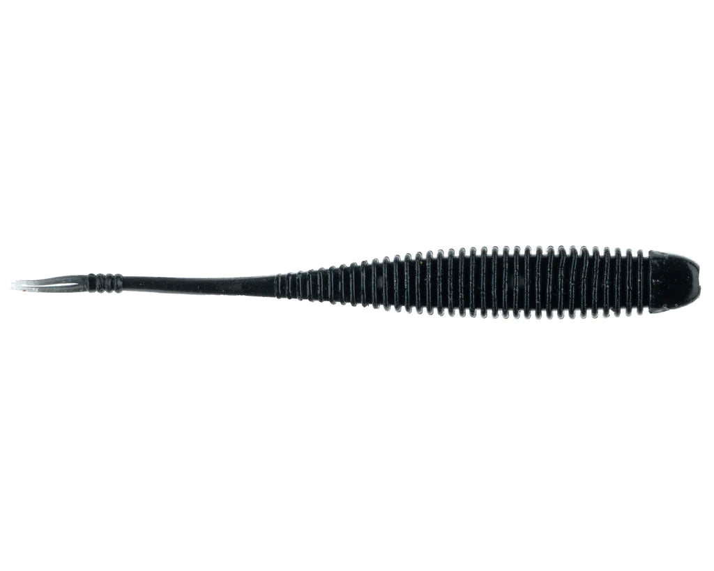 Net Bait Flat Sided Shad 4.5" Black