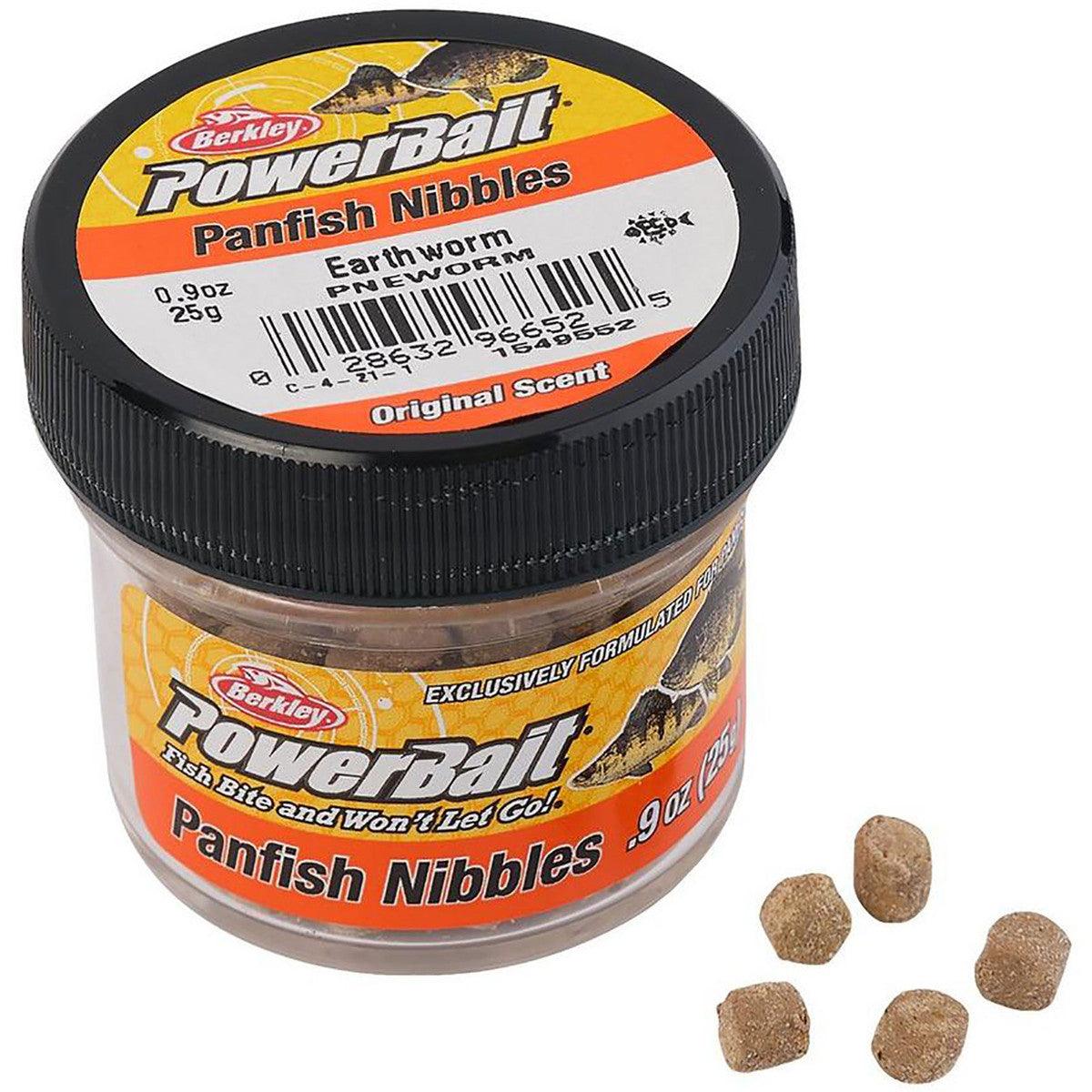 Berkley Powerbait Crappie Nibbles Earthworm 0.9oz