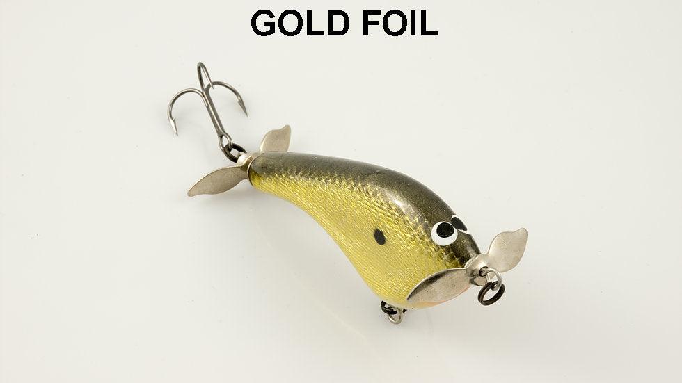 Black Label Balsa Tease Propbait gold foil