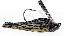 6th Sense Divine Hybrid Jig Dark Water Craw 3 8oz
