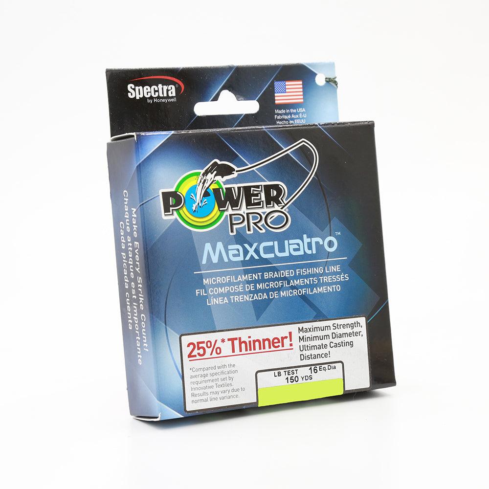 Power Pro Maxcuatro Spectra Braided Line Moss Green
