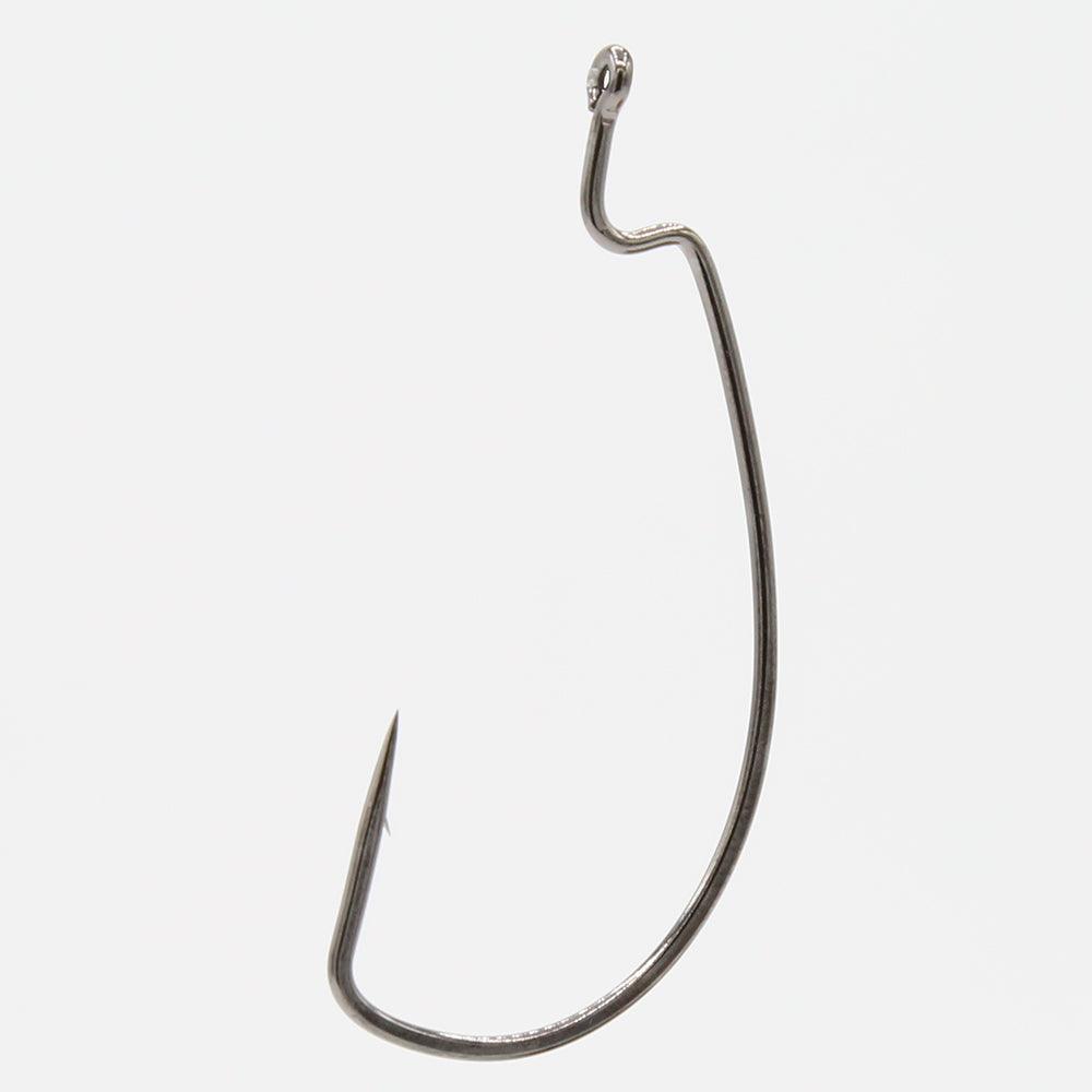 Gamakatsu Offset EWG Worm Hooks Black 0 Hook