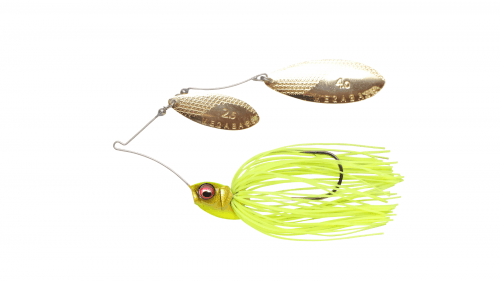 Megabass V9 Hybrid Spinnerbait Chartreuse Shiner