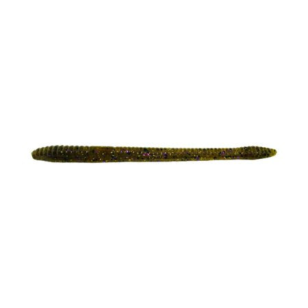 Zoom Finesse Worm 20pk Green Pumpkin Purple Gold **