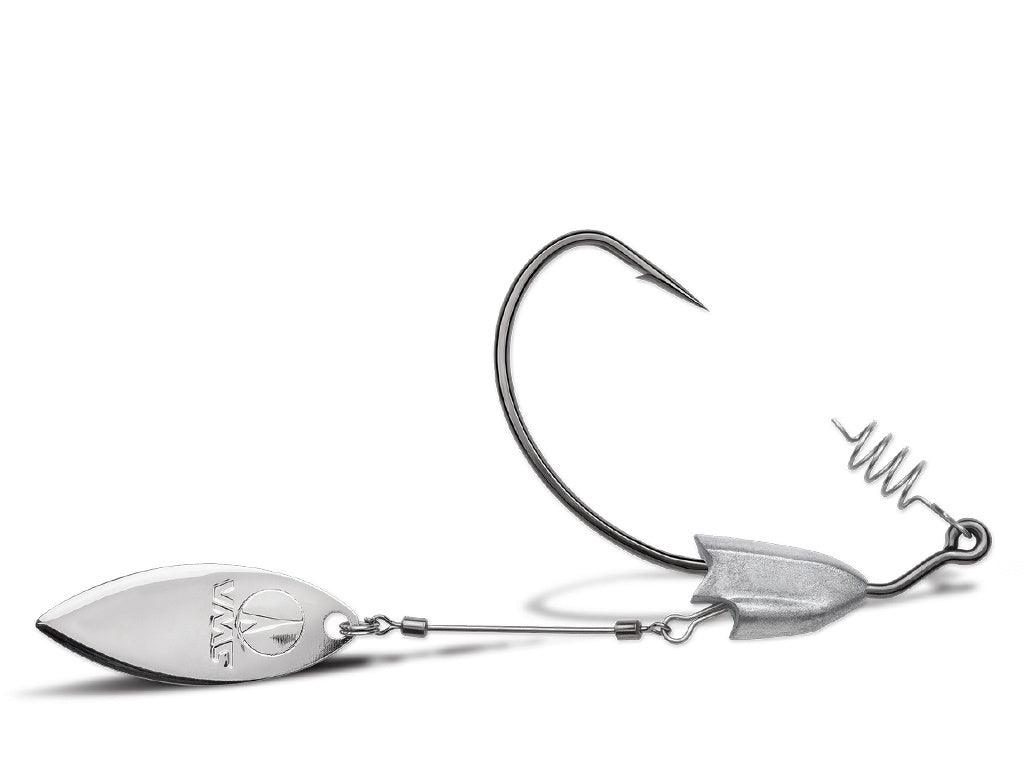 VMC Heavy Duty Weighted Willow Swimbait Hook 2pk