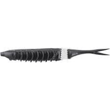 Jackall Bounty Fish Soft Jerkbait 4pk Strong Black