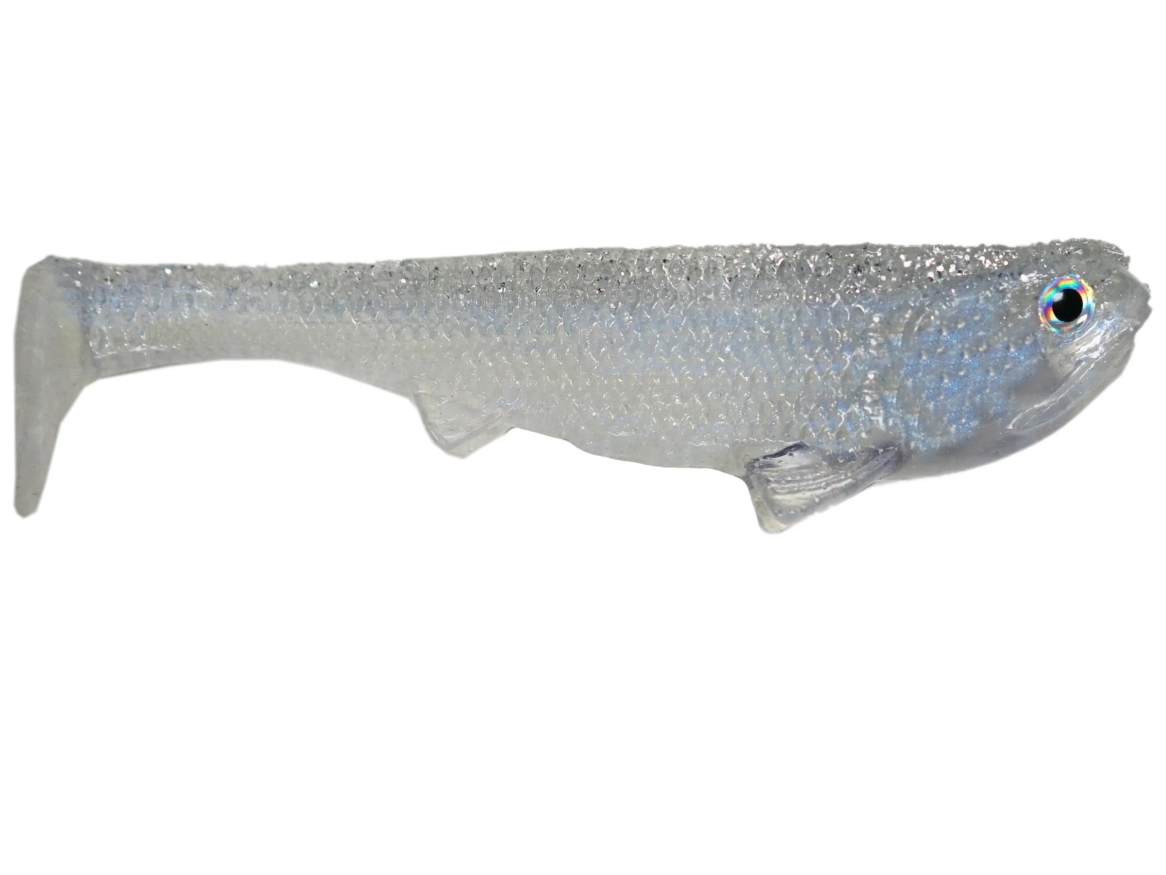 Boom Boom Line Thru Swimbait 6" Ghost Shad #557 6"