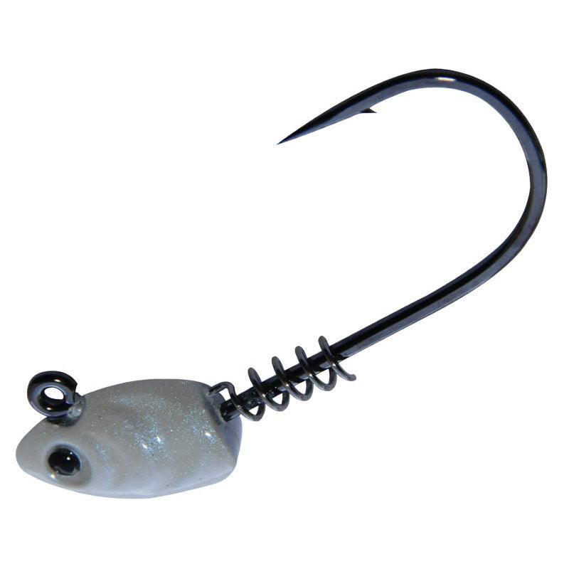 Gamakatsu Superline Swimbait Head 3pk Pearl White