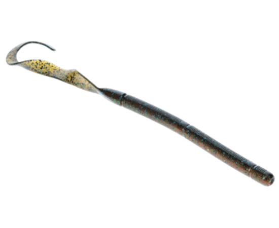 Strike King Zeus Worm Dark Whiskey 9.5