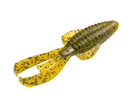 Strike King Rage Tail Baby Bug Green Pumpkin