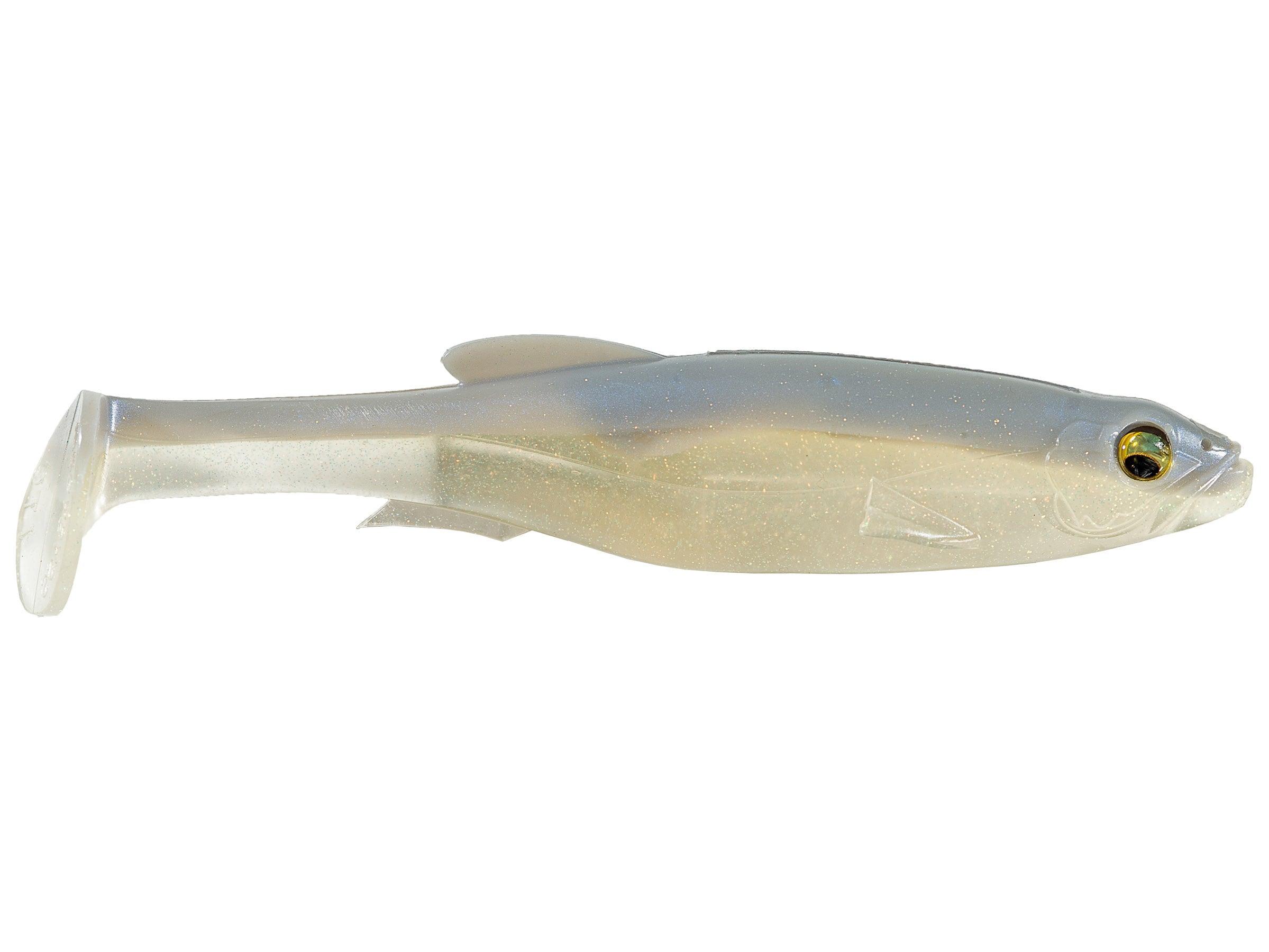 Megabass Mag Draft Freestyle 6" 2pk White Back Shad