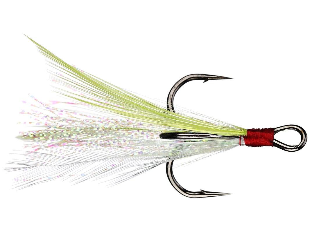 Owner Tournament Trailer Feathered Trebles White/Char #4