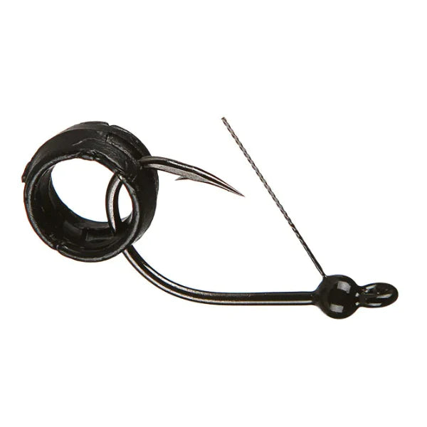 Lake Fork Hyper Wack'n Weight System Black Weedless 1 8oz small